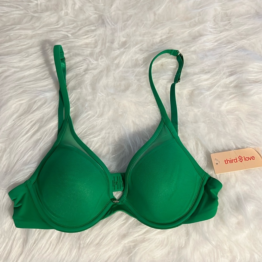 NWT Thirdlove Classic Uplift Plunge Bra - 32 B1/2